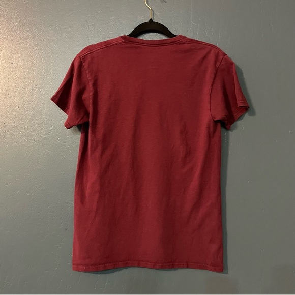 Element Men’s Maroon Cotton Graphic Short Sleeve Tee Size S - Picture 2 of 4
